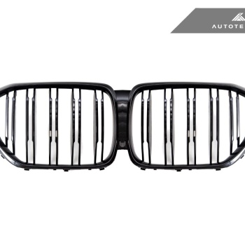 AutoTecknic G05 X5 Pre-LCI Dual-Slat Front Grille - Gloss Black