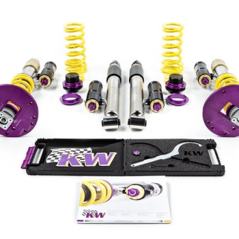 KW Suspensions F87 M2 CS Coilover Kit - 3-Way Clubsport with EDC Cancellation Kit