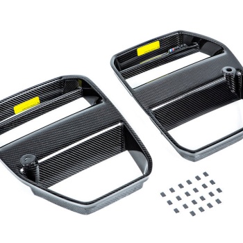 Vorsteiner G8X M3 / M4 Dry Carbon Aero Front Grille - 2x2 Gloss Finish