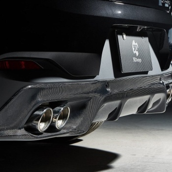 3D Design F39 X2 M-Sport X Carbon Rear Diffuser - 4 Tip
