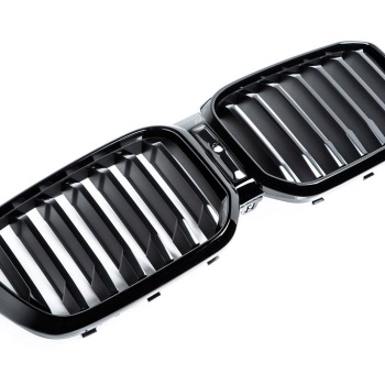 BMW G01 X3 / G02 X4 LCI Shadowline Front Grille - Single Slat