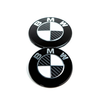 IND Carbon BMW Roundel Set