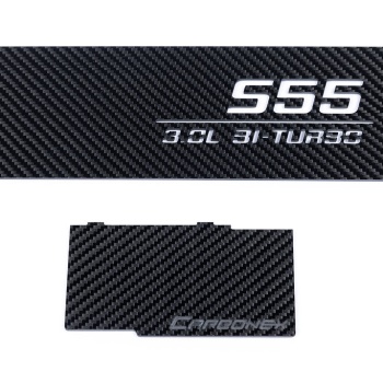 Carbonex F8X (S55) Carbon Charge Cooler Cover - Engraved