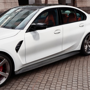 3D Design G80 M3 Carbon Side Skirt Set