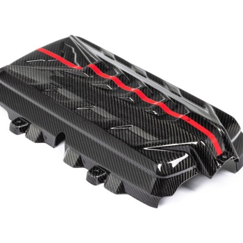 Eventuri Chevrolet C8 Corvette Black Carbon Engine Cover