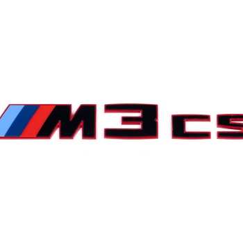 BMW G80 M3 CS Trunk Emblem