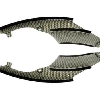 E-Motion Engineering 991 Carbon Front Underbody Strake Set