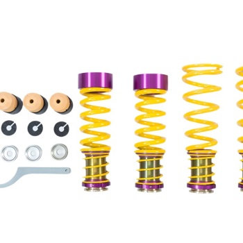 KW Suspensions C8 Corvette Height Adjustable Spring Kit - with Magnetic Ride; with Noselift