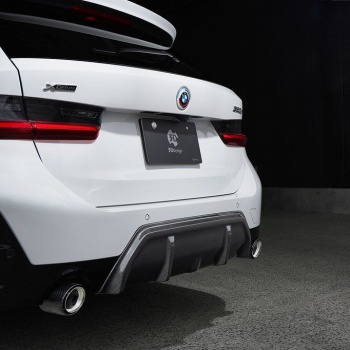 3D Design G20 3-Series LCI M-Sport Carbon Rear Diffuser - 2-Tip