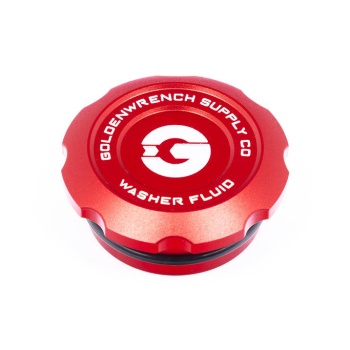 Goldenwrench Blackline Performance Toyota GR Corolla Washer Fluid Cap - Edition Red