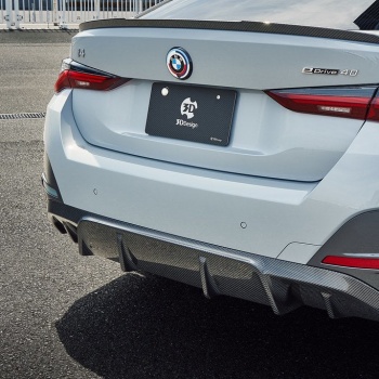 3D Design G26 4-Series Gran Coupe / i4 M-Sport Carbon Rear Diffuser