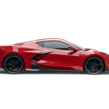 ADRO C8 Corvette Carbon Side Skirt Set