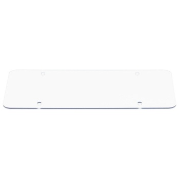 Camisasca UV Impact Resistant License Plate Shield
