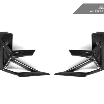 AutoTecknic F97 X3M / F98 X4M LCI Carbon Front Bumper Trim Set