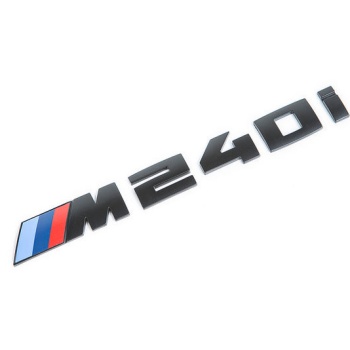 BMW G42 M240i Trunk Emblem - Gloss Black