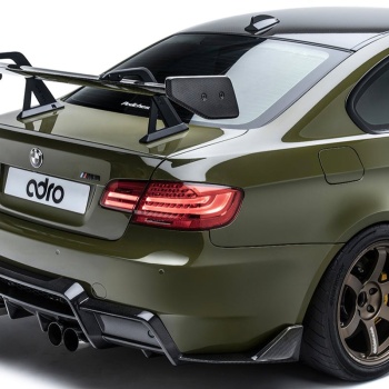 ADRO E92 M3 AT-R1 Carbon Swan Neck GT Wing
