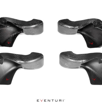 Eventuri BMW G8X M3 / M4 Black Carbon Intake Scoop Set