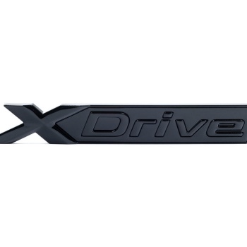 IND G45 X3 xDrive Painted Trunk Emblem - Gloss Black