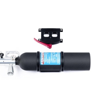 Safecraft PB3 Fire Bottle with Quick-Release Flat Mount - Wrinkle Black