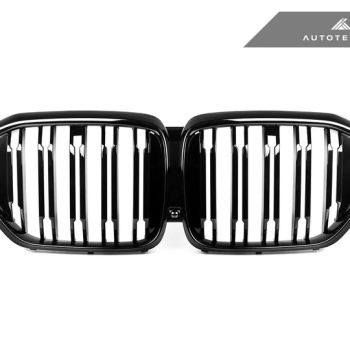AutoTecknic G05 X5 LCI Dual-Slat Front Grille - Gloss Black