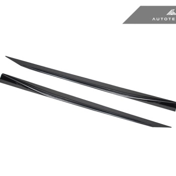 AutoTecknic G90 / G99 M5 Dry Carbon Side Skirt Extension Set - V2