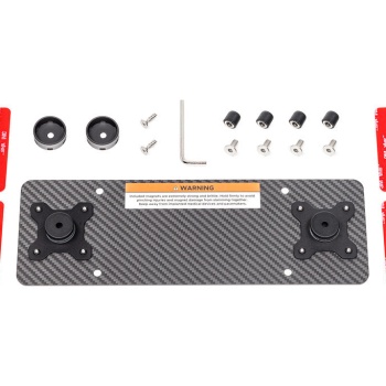 Carbonex BMW Magnetic Rear License Plate Mount - Euro Plate