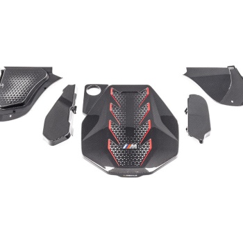 Karbonius G90 / G99 M5 Carbon Fiber Engine Cover Kit