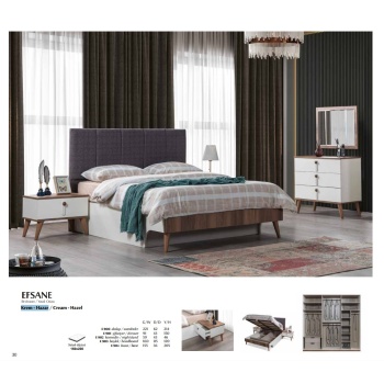 EFSANE YATAK ODASI TAKIMI BAZALI