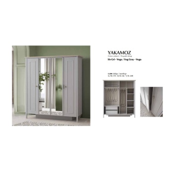 YAKAMOZ 4 KAPAKLI DOLAP