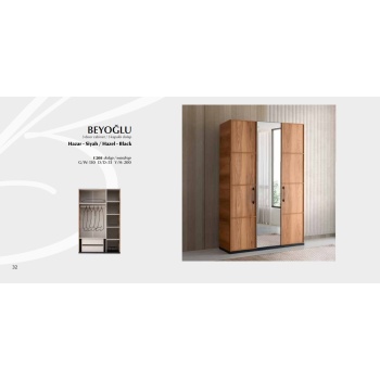 BEYOĞLU 3 KAPAKLI DOLAP