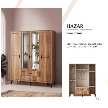 HAZAR 4 KAPAKLI DOLAP