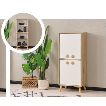 PUZZLE ÇOK AMAÇLI DOLAP 4 KAPILI 7515701