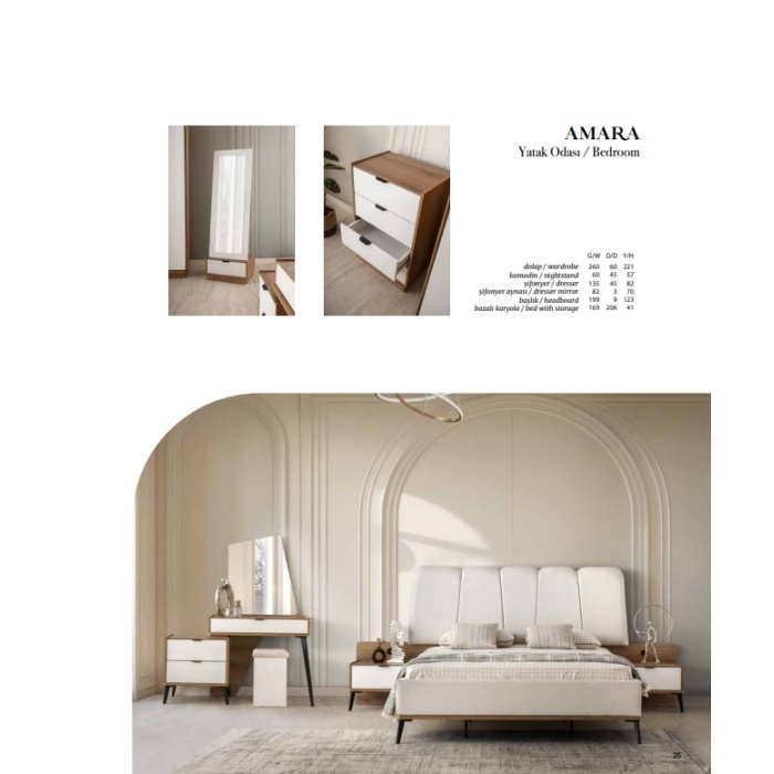 AMARA YATAK ODASI SETİ