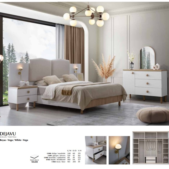 DEJAVU YATAK ODASI TAKIMI