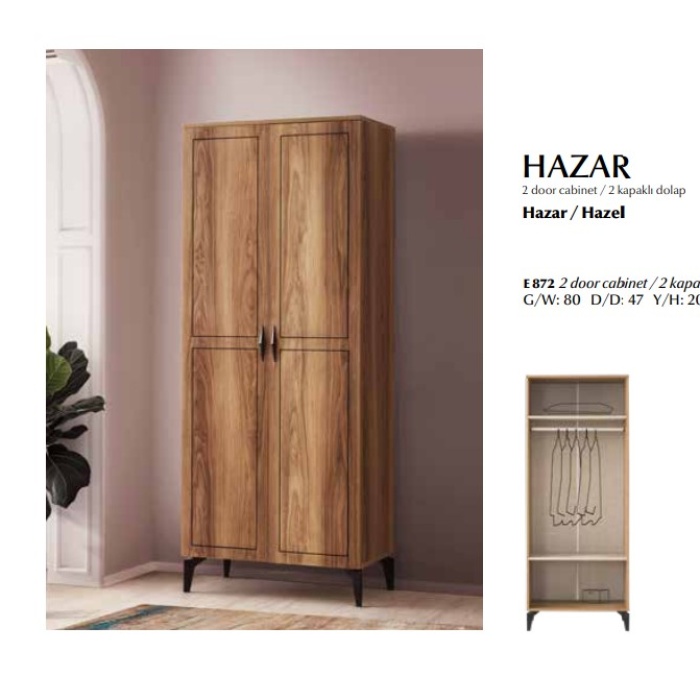 HAZAR 2 KAPAKLI DOLAP