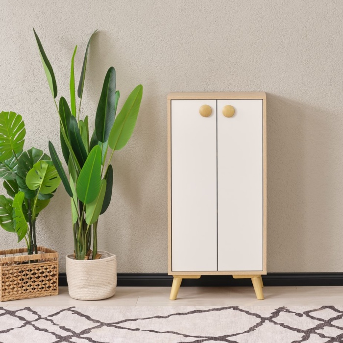 PUZZLE ÇOK AMAÇLI 2 KAPILI DOLAP BÜYÜK