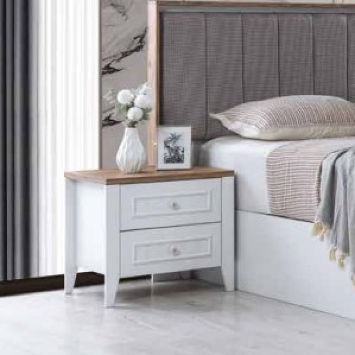 E942 YALI KOMODİN BEYAZ /A.ÇAM   (2 ADET)