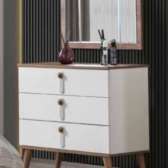 E901 EFSANE ŞİFONYER   KREM / CEVİZ