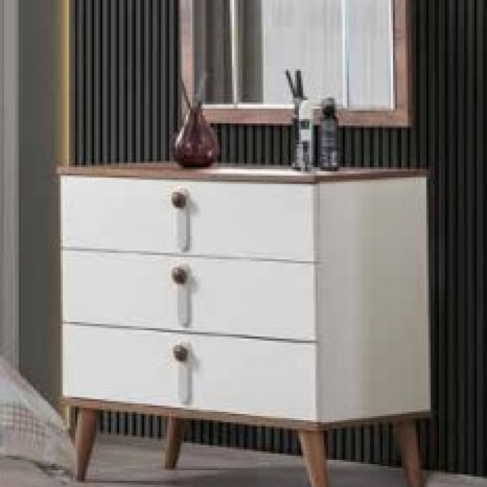 E901 EFSANE ŞİFONYER   KREM / CEVİZ