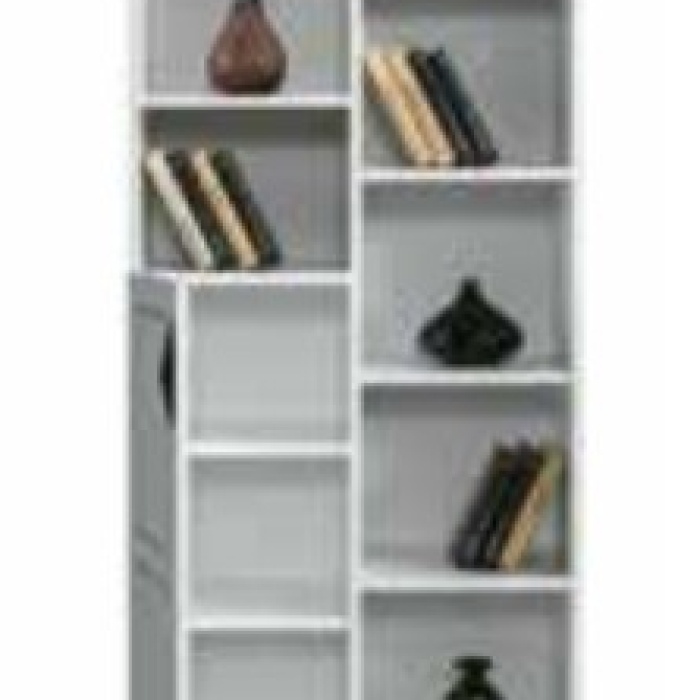 E886 ÇİZGİ KİTAPLIK  MAT BEYAZ