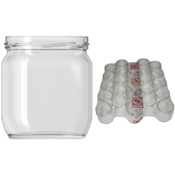 425 ML CAM KAVANOZ SİLİNDİR (ŞŞC 141942) ORJ PK 25 ADET