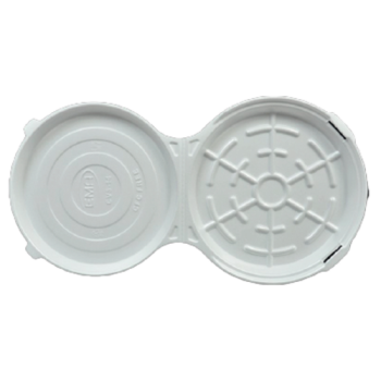 MOD 14 PİZZA KABI KAPAKLI KÖPÜK TABAK BEYAZ (CVS 14) PK 100 ADET