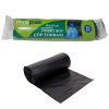 80x110 Jumbo Çöp Torbasi 220 Gr Si̇yah Koli̇ 20 Rulo