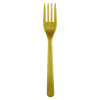 Gold Parti Lüx Plastik Çatal 25li Paket - Koli İçi 80 Paket