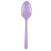 Lila Parti Lüx Plastik Kaşık 25li Paket - Koli İçi 80 Paket