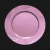 Pembe 22,5 cm 9″ inç Parti Tabağı 6lı Paket - Koli İçi 24 Paket