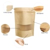 13x22 ,5 CM PENCERELİ KRAFT DOYPACK PAKET 100 ADET