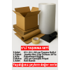 63×41×66 cm 5 Taşıma Kolisi Çöp Torbası Paketleme Kağıdı Balonlu Naylon Patpat Koli Bandı Taşınma Seti