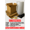 63×41×66 cm 10 Taşıma Kolisi Çöp Torbası Paketleme Kağıdı Balonlu Naylon Patpat Koli Bandı Taşınma Seti