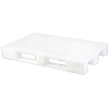 80*120 EY-012 PLASTİK PALET 15 CM ÜZERİ KAPALI 11 KG 1.KALİTE BEYAZ ADET